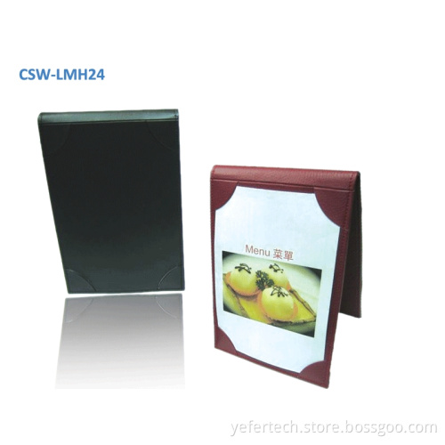 Faux Leather Table Tents (CSW-LMH24)